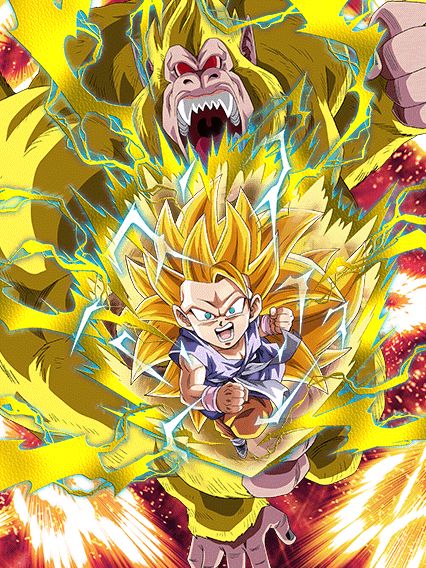 [Inklings of Ultimate Power] Super Saiyan 3 Goku (GT) (Golden Giant Ape)