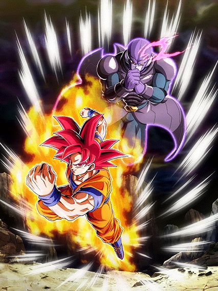 [Transcendent Light-Speed Battle Erupts] Hit & Super Saiyan God Goku