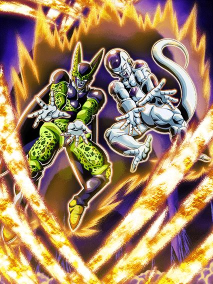 [Grudge That Sweeps Through Hell] Cell (Perfect Form) (GT) & 
Frieza (Final Form) (GT)