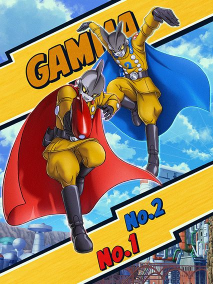 [Radiantly Shining Heroes] Gamma 1 & Gamma 2/Gamma 1