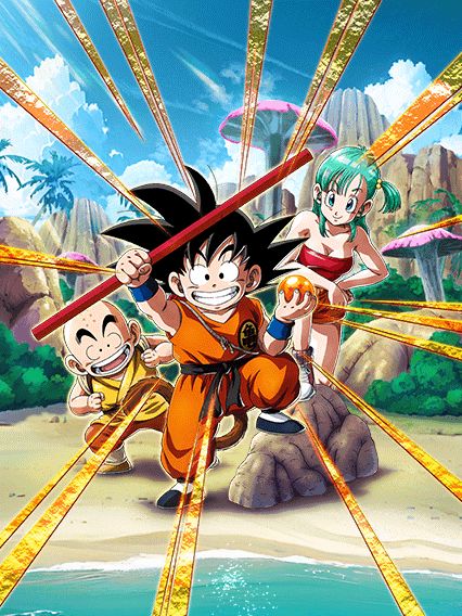 [Adventure with Friends!] Goku (Youth) & Krillin (Youth) & Bulma (Youth)