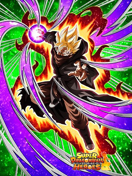 [Enigmatic Fighter] Warrior in Black (Super Saiyan) (Dark Dragon Ball Boost)
