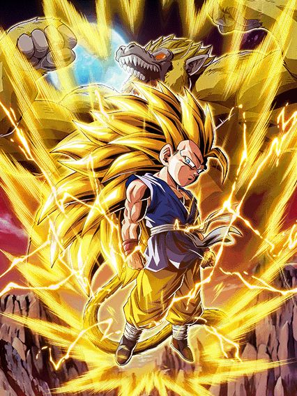 [Ultimate Saiyan Power Roar] Super Saiyan 3 Goku (GT) (Golden Giant Ape)