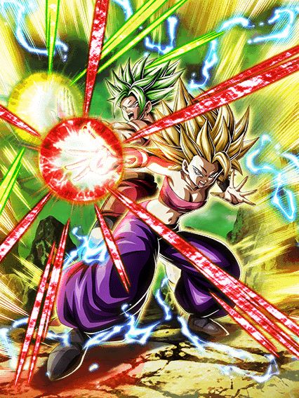 [The Perfect Duo] Super Saiyan 2 Caulifla + Super Saiyan 2 Kale