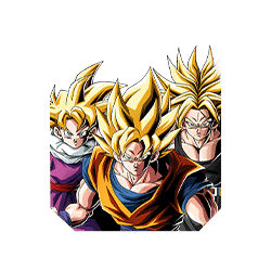 [Fierce Clash of Burning Power] Super Saiyan Goku & Super Saiyan Gohan (Youth) & 
Super Saiyan Trunks (Teen)