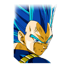[Burning Azure Power of Pride] Super Saiyan God SS Evolved Vegeta